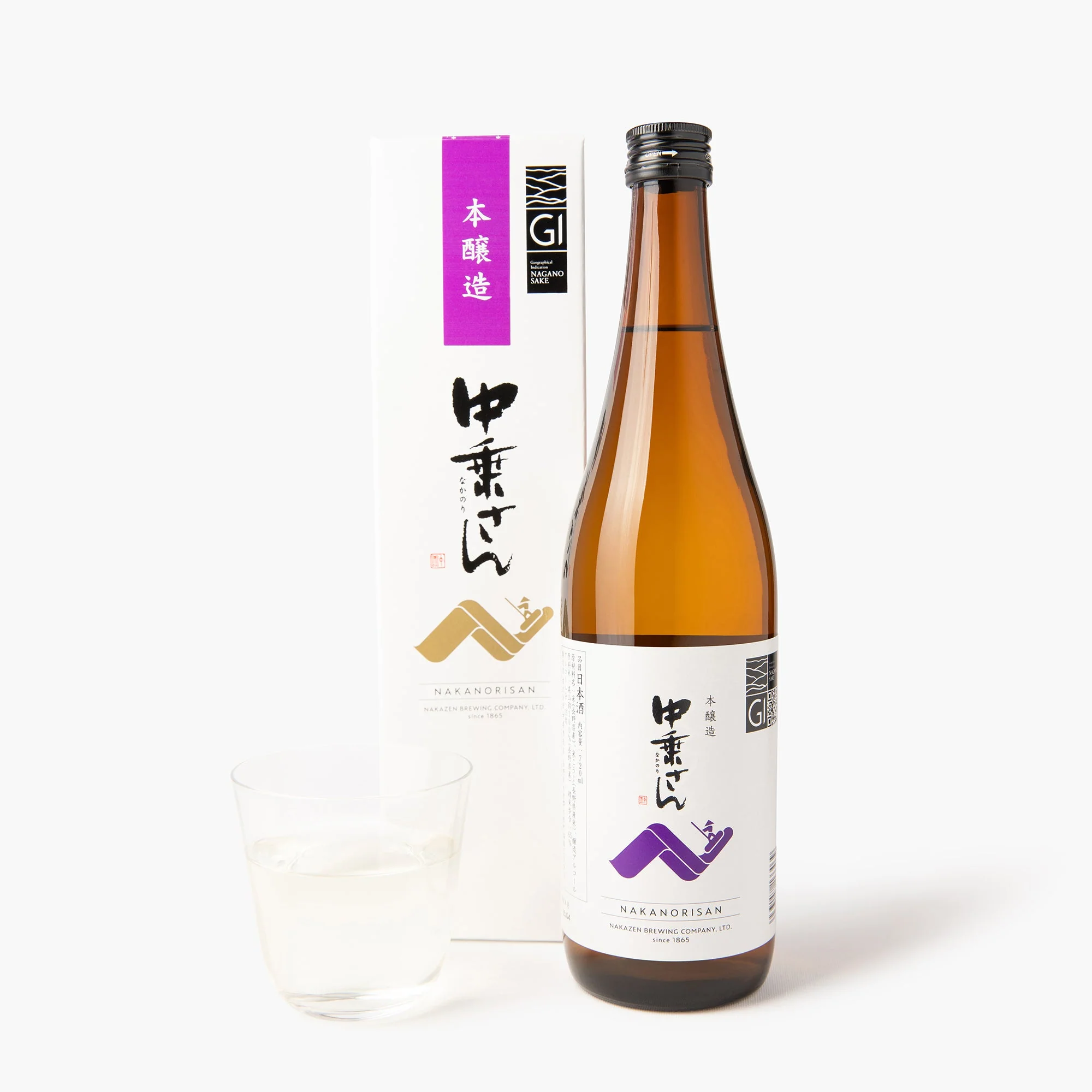 Saké Nakanori-san honjozo ⋅ 16% ⋅ 720ml