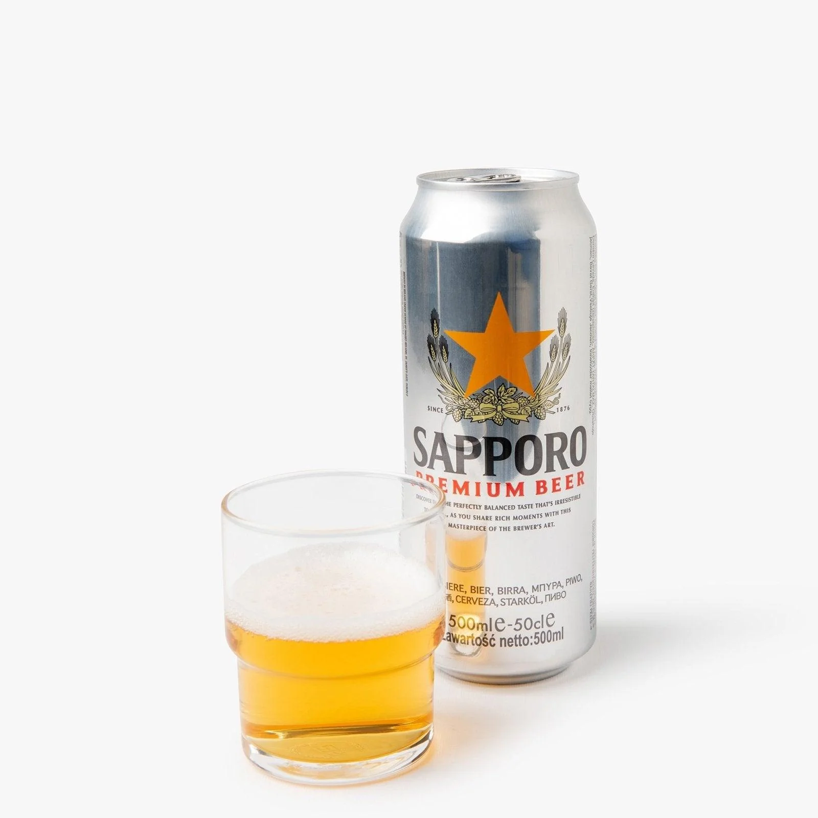 Sapporo Bière ⋅ Sapporo breweries ⋅ 500ml