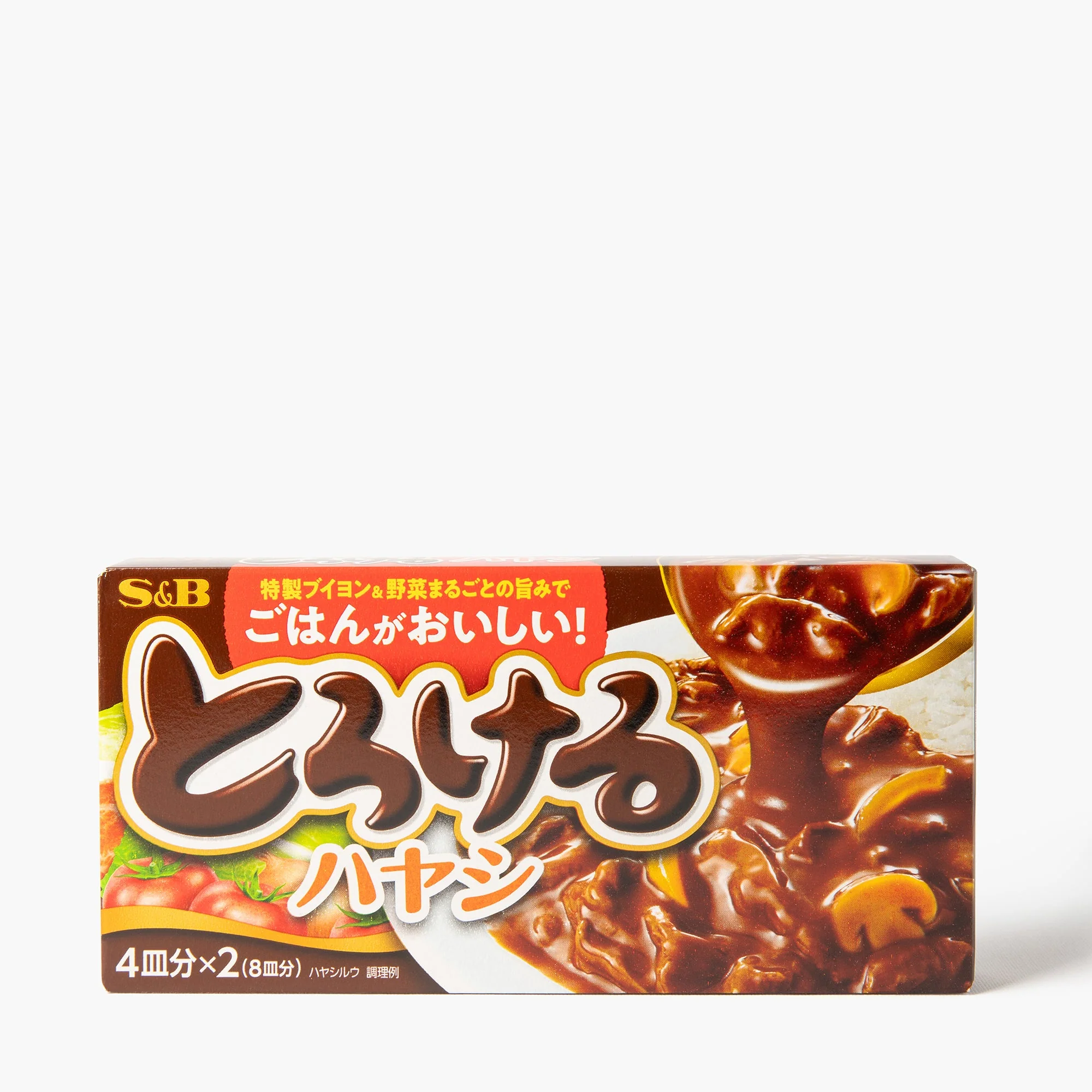 Sauce hayashi en tablette ⋅ S&B ⋅ 140g
