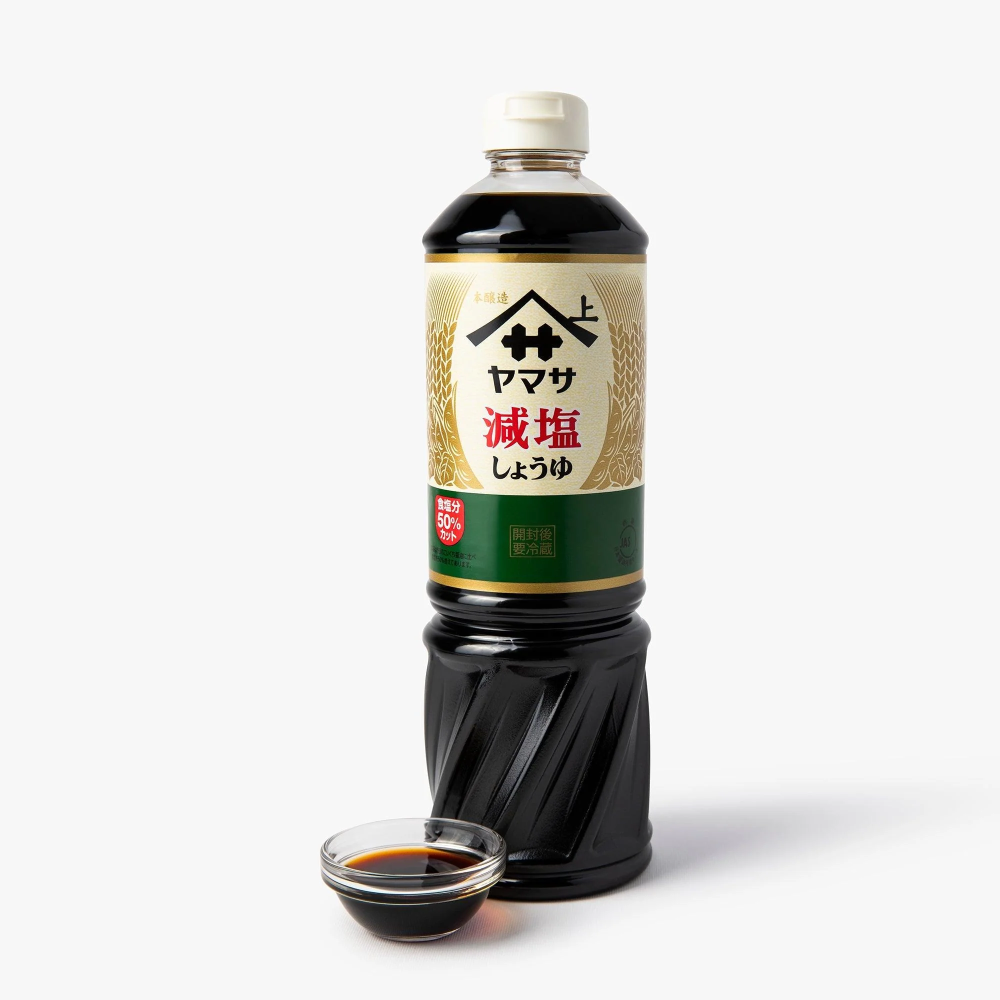 Sauce soja équilibrée réduite en sel ⋅ Yamasa ⋅ 1L