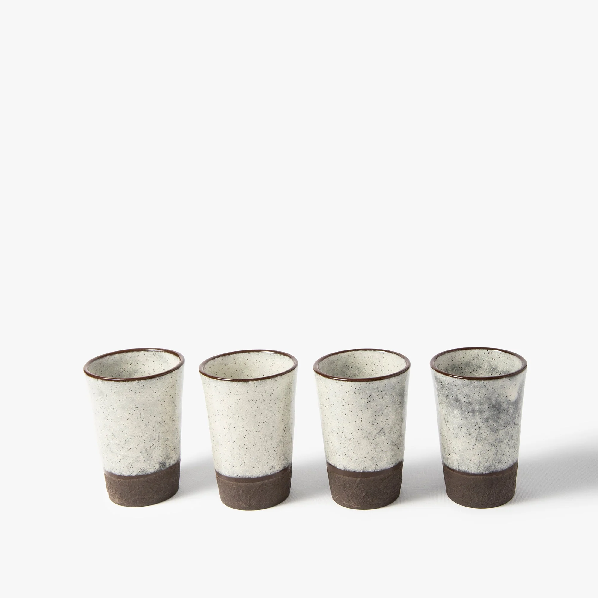 Set de 4 tasses blanches Ø 80mm ⋅ Sopha - Image 2