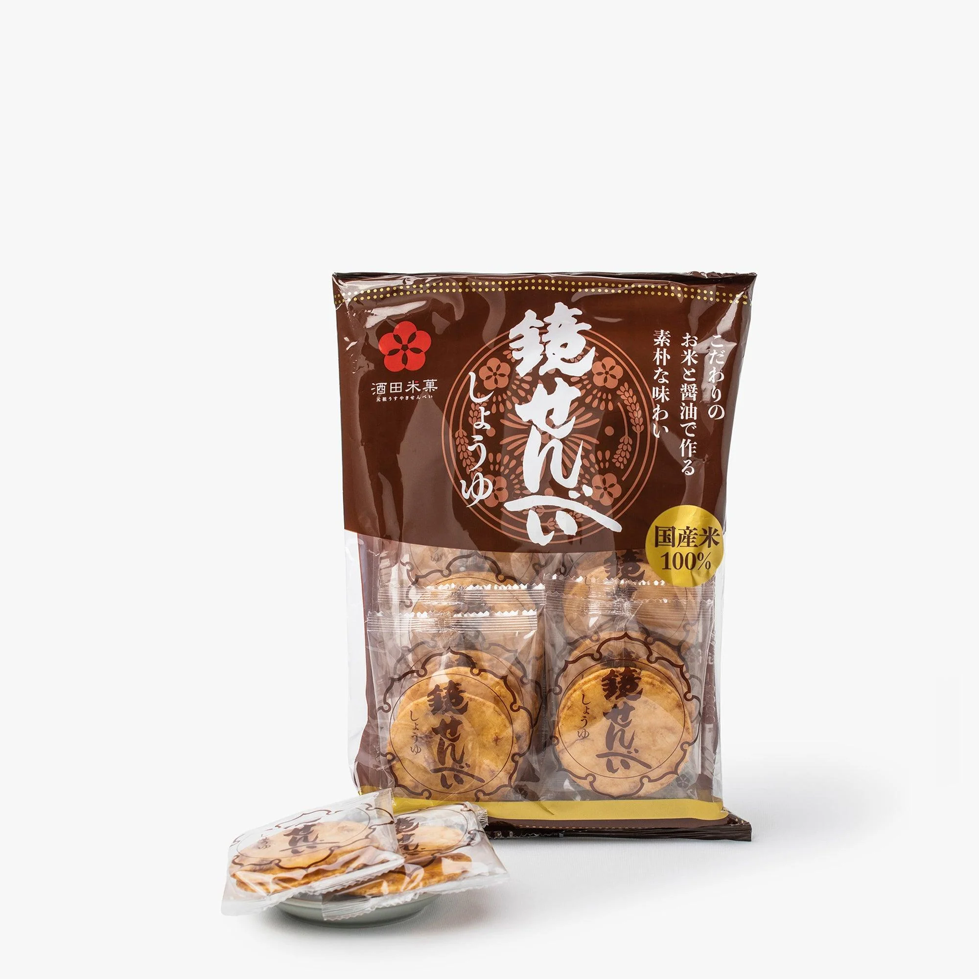 Crackers de riz senbei à la sauce soja ⋅ Sakata Beika ⋅ 110g