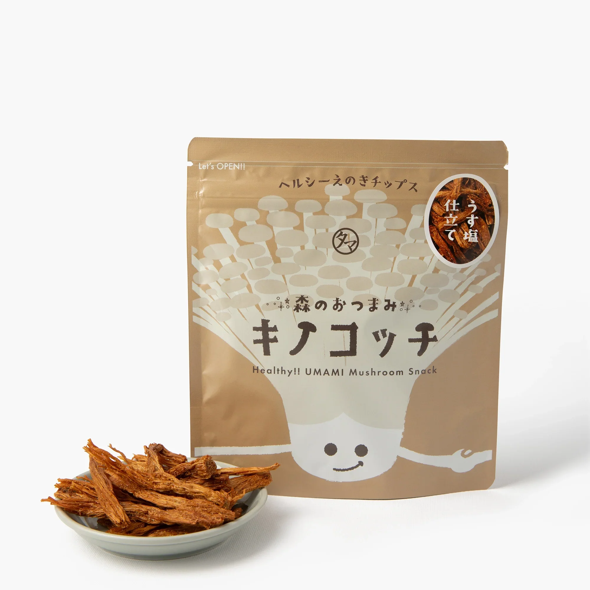 Snacks de champignons enoki ⋅ Tamachan Shop ⋅ 30g