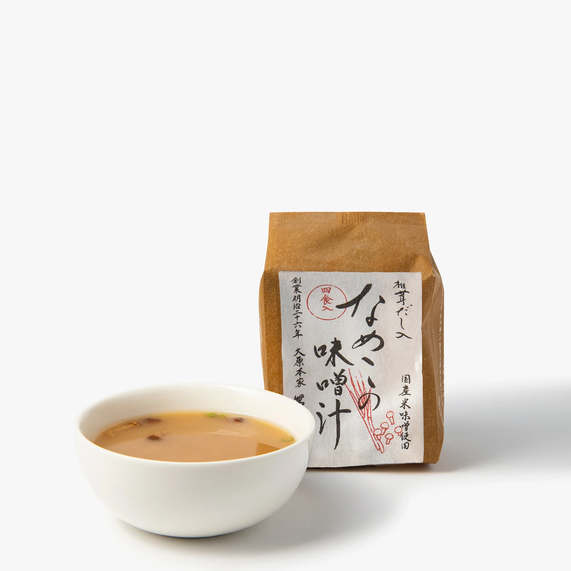 Soupe miso aux champignons déshydratée 4 portions ⋅ Kayanoya ⋅ 35.2g