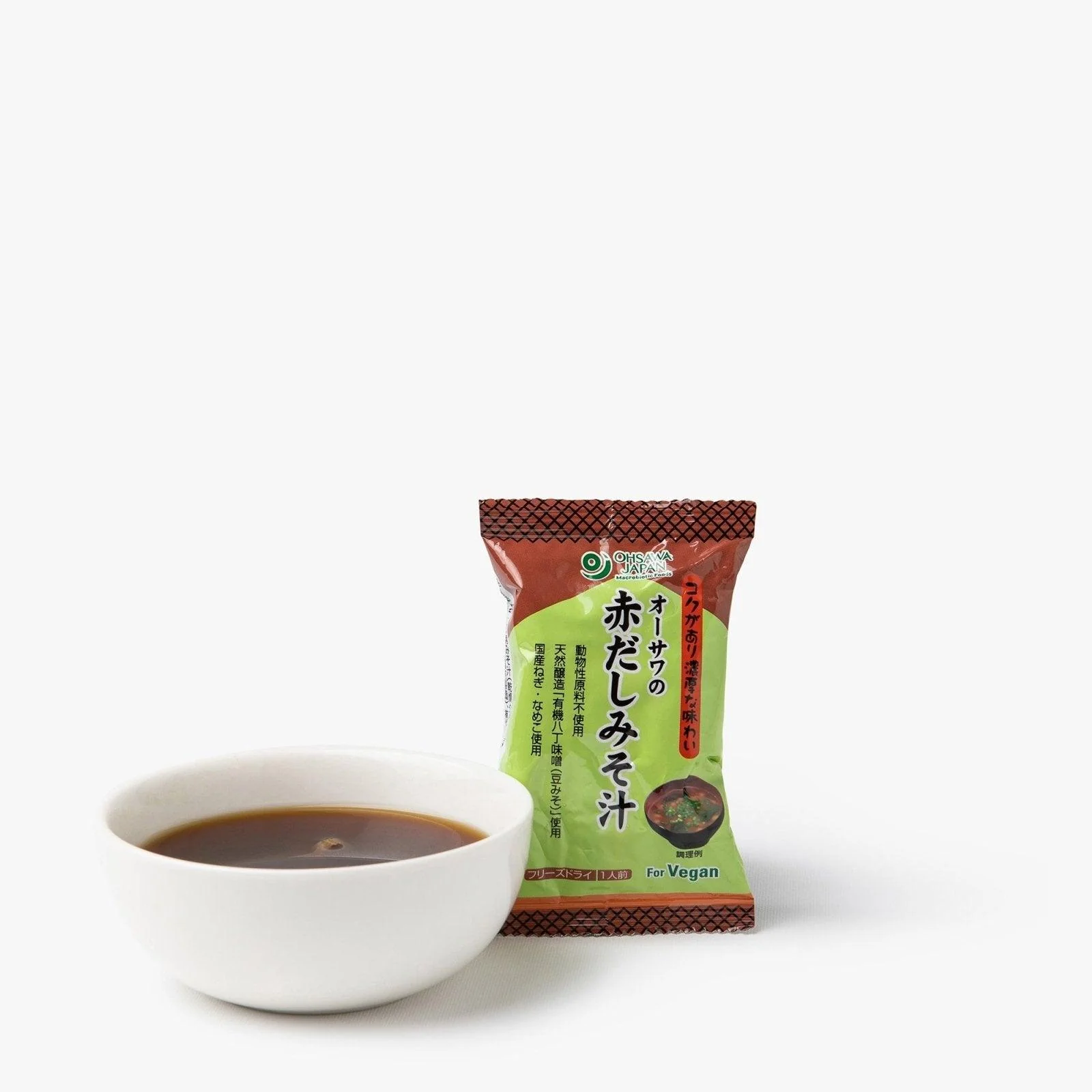 Soupe miso instantannée akadashi ⋅ Ohsawa ⋅ 9.2g