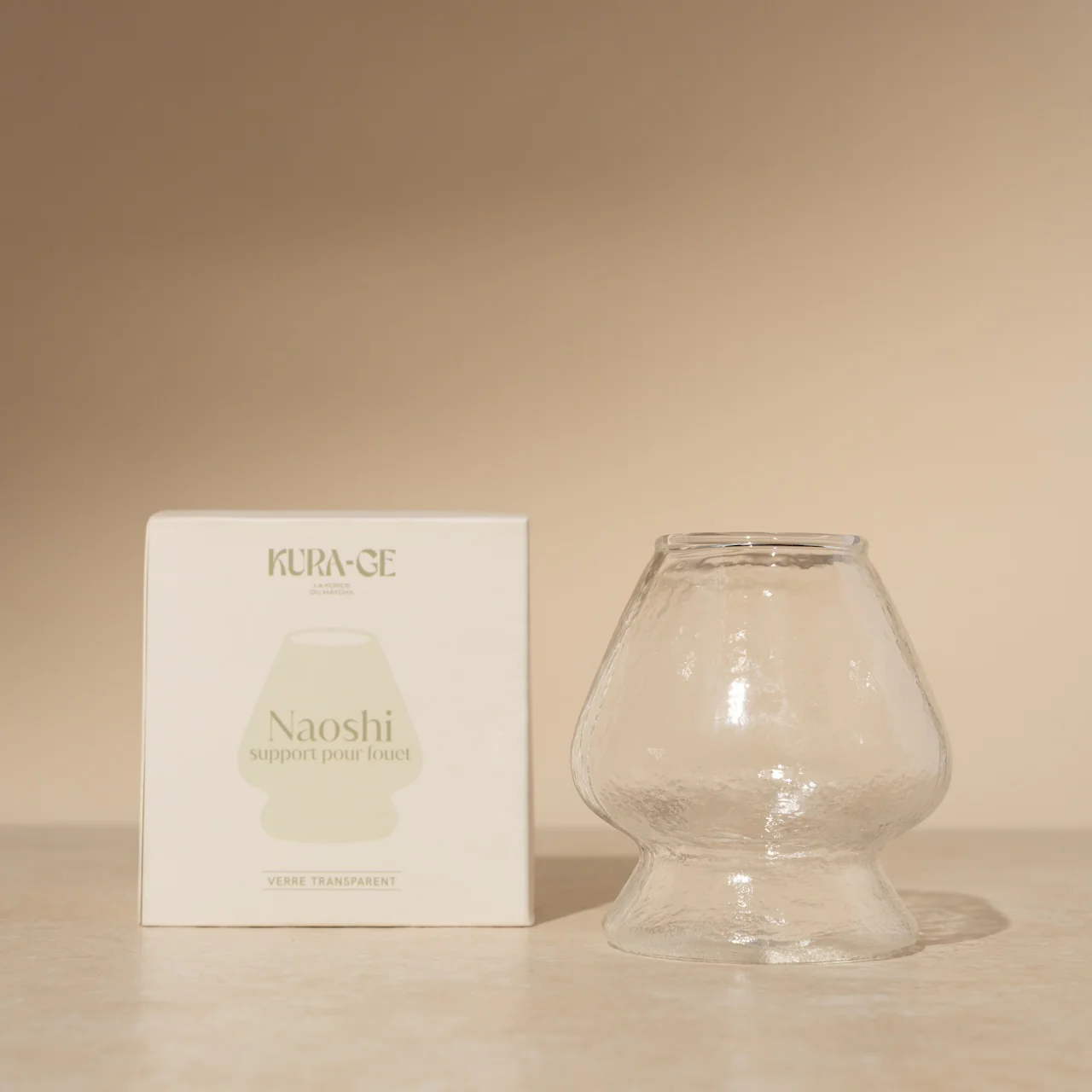 Support pour fouet à matcha chasen-naoshi en verre ⋅ KURA-GE - Image 4