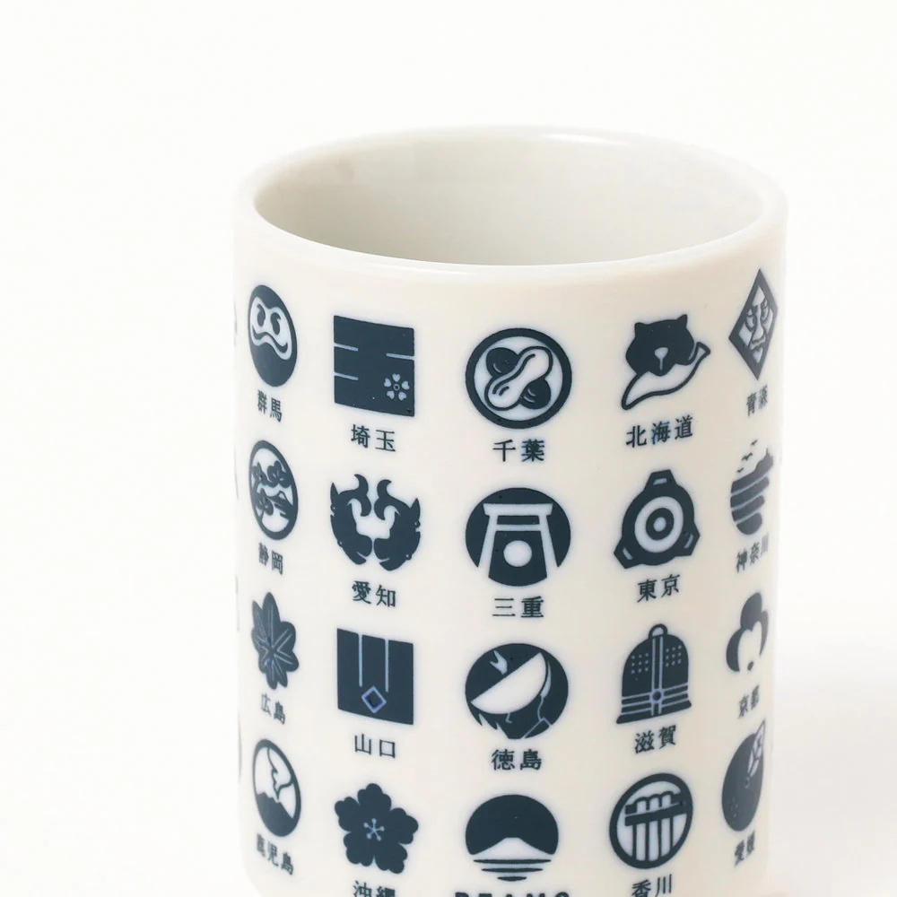 Tasse à thé Todofuken indigo ⋅ BEAMS JAPAN - Image 4