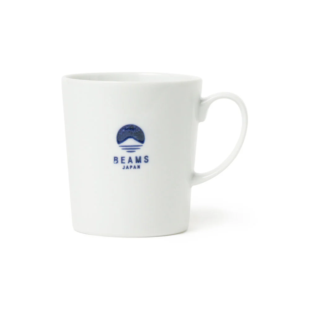 Tasse logo blanc ⋅ Hasami / BEAMS JAPAN