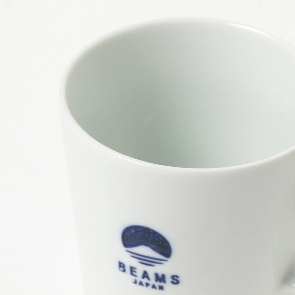 Tasse logo blanc ⋅ Hasami / BEAMS JAPAN - Image 2