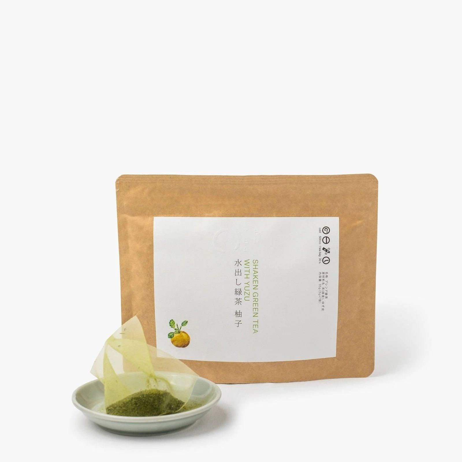 Thé vert au yuzu pour infusion à froid 7 Sachets ⋅ En Tea ⋅ 35g