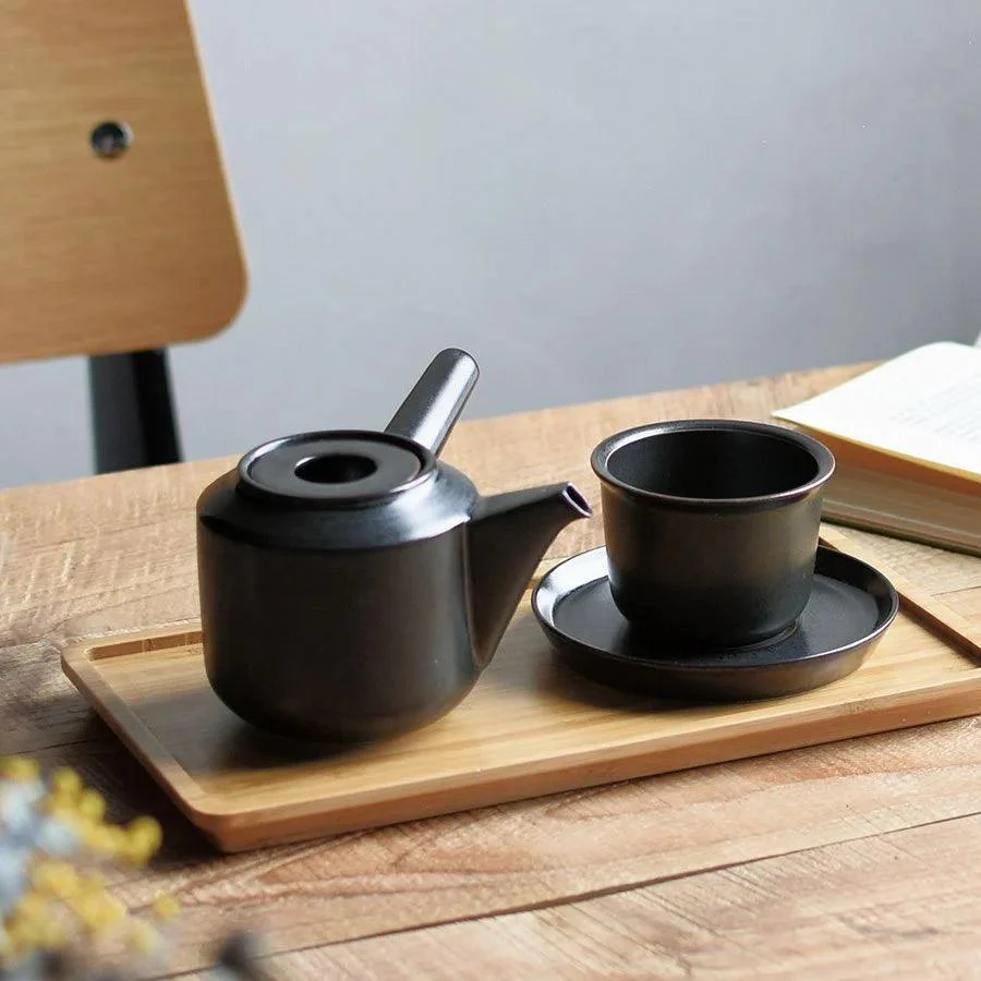 Théière Kyusu noire 300ml ⋅ Kinto - Image 5