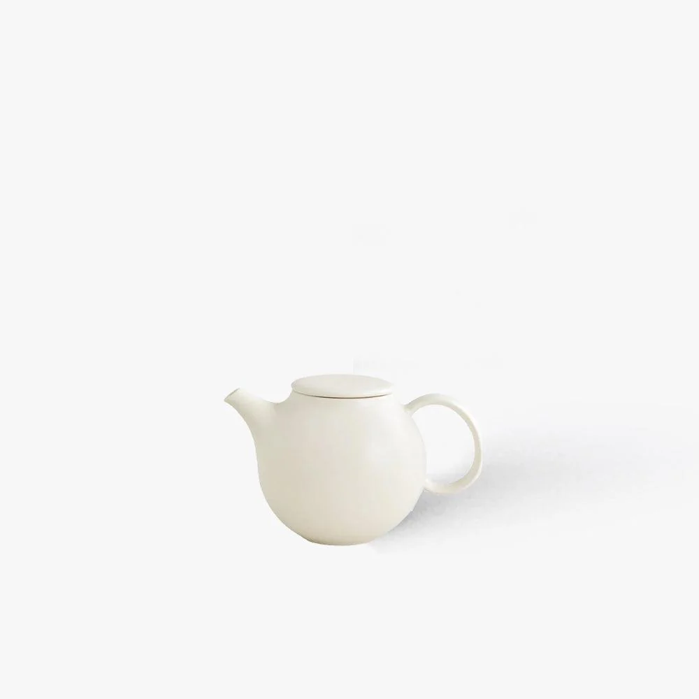 Théière Pebble blanche 480ml ⋅ Kinto - Image 3