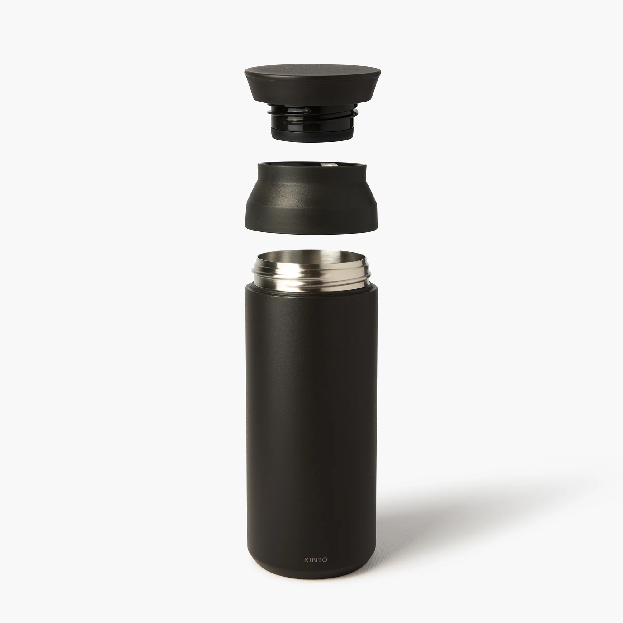 Thermos isotherme noir 500ml ⋅ Kinto - Image 2