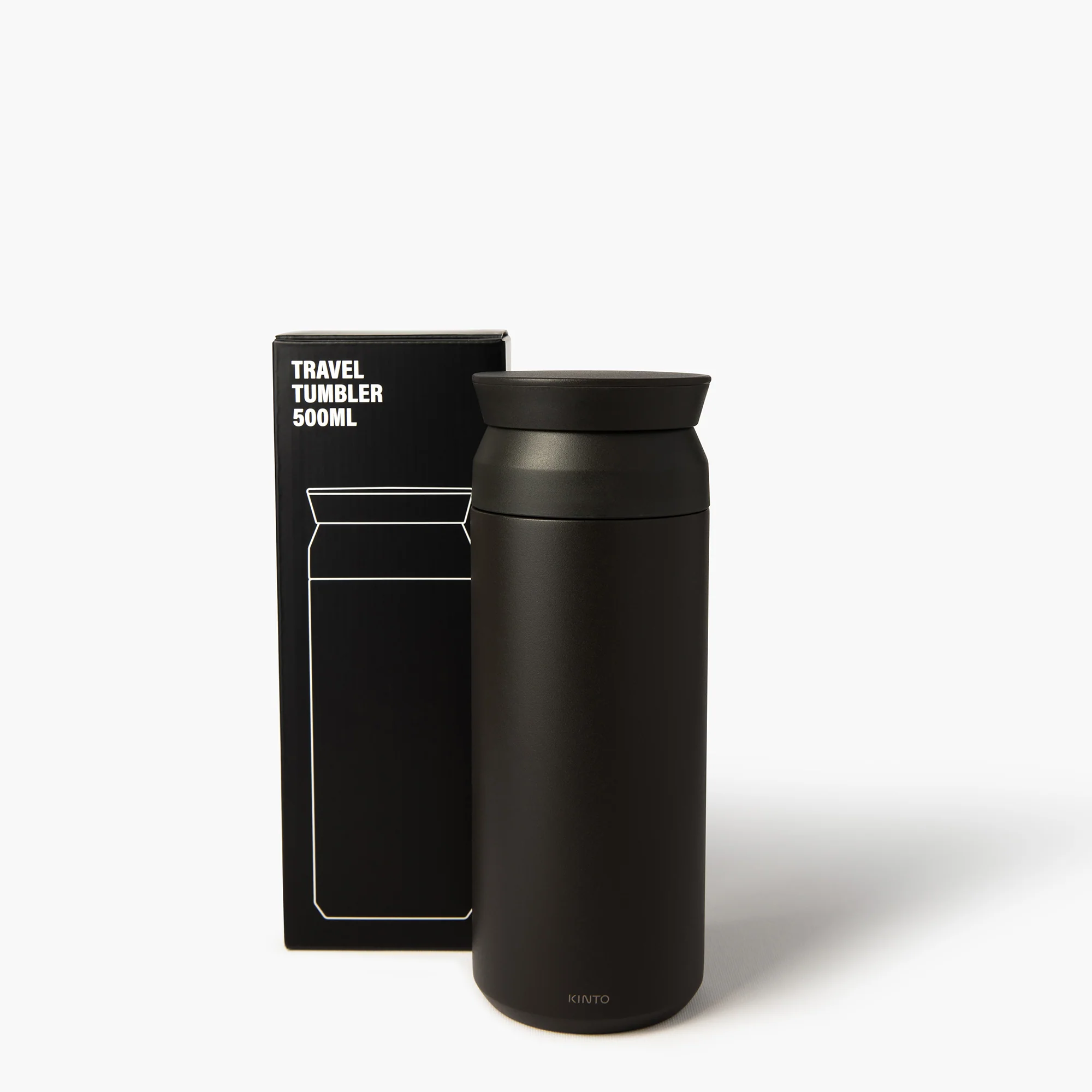 Thermos isotherme noir 500ml ⋅ Kinto - Image 3