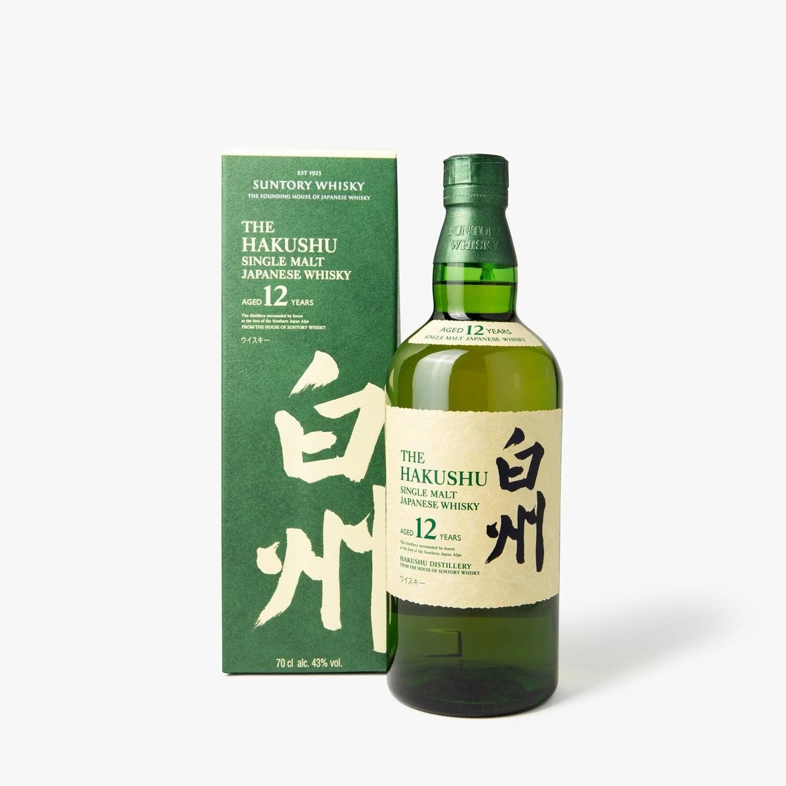 Whisky Hakushu 12 ans ⋅ 43% ⋅ 700ml - Image 2