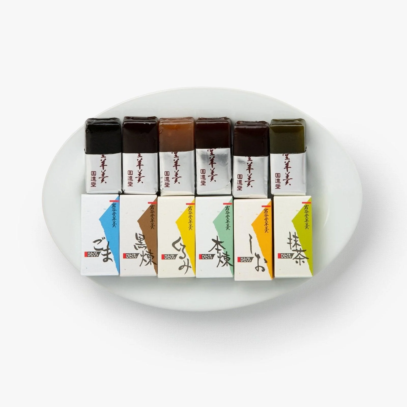 Coffret de 6 pâtes de haricots yokan ⋅ Kaishindo ⋅ 210g